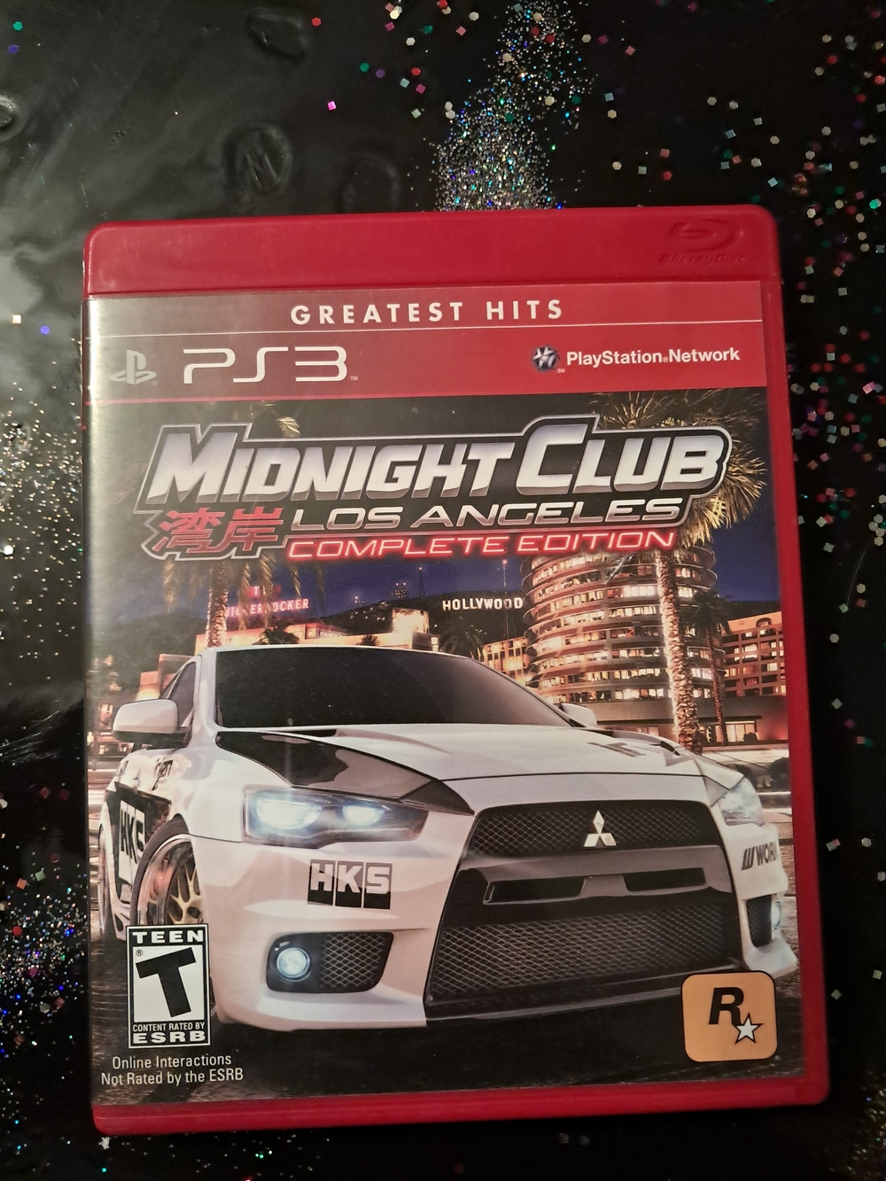 Sony Midnight Club: Los Angeles Complete Edition – Red & White PS3 Case